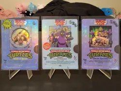 Magic the Gathering Secret Lair VHS Villains FULL SET FOIL + BONUS FOIL CARD - Image 1