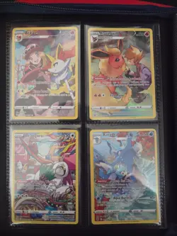 Pokemon Binder 108 Cards Team Rocket's Wewtwo EX!!! TG, Full Art, Secret Rare++ - Image 3