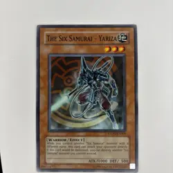 Yu-Gi-Oh The Six Samurai - Yariza STON-EN009 Unlimited Common Card Played LP - Image 1