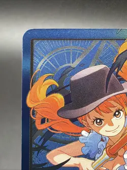 Nami OP11-041 ONE PIECE Tcg Card Game NM BLUE/YELLOW Leader - Image 2