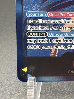 Nami OP11-041 ONE PIECE Tcg Card Game NM BLUE/YELLOW Leader - Image 5