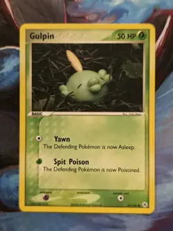 Gulpin 62/101 ex Hidden Legends Common Pokemon Card - Image 1