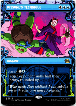 Kitsune's Technique (Showcase) - [Teenage Mutant Ninja Turtles] MTG TMT 0229 NM - Image 1
