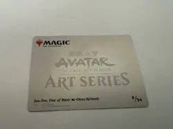 MTG - Avatar:The Last Airbender: Art Series Joo Dee One Of Many Gold Stamp 8/54 - Image 2