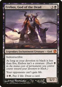 Magic The Gathering MTG EREBOS, GOD OF THE DEAD Theros NM Near Mint - Image 1