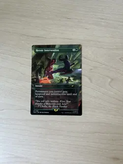 Heroic Intervention MTG Marvel Secret Lair NM NonFoil Unplayed SLD Black Panther - Image 1