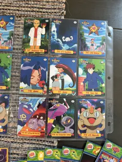 Pokemon Topps Animation, First Movie Burger King Sheet, Catch Mew Cards And More - Image 2