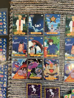 Pokemon Topps Animation, First Movie Burger King Sheet, Catch Mew Cards And More - Image 3