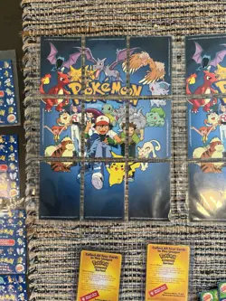 Pokemon Topps Animation, First Movie Burger King Sheet, Catch Mew Cards And More - Image 4