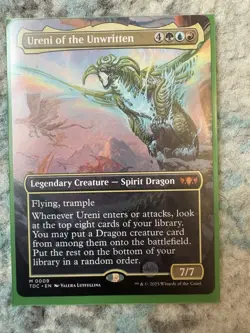 Ureni of the Unwritten (Borderless) Commander: Tarkir: Dragonstorm Regular - Image 1