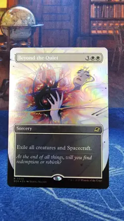 Beyond the Quiet (Borderless) Edge of Eternities Foil Rare - Image 1