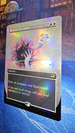 Beyond the Quiet (Borderless) Edge of Eternities Foil Rare - Image 3