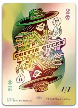 Coffin Queen (Rainbow Foil) #1704 (NM) Secret Lair Drop SLD Magic MTG - Image 1