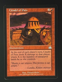 MTG - Citadel of Pain - Prophecy #86 - Uncommon - EN - REG - Image 1