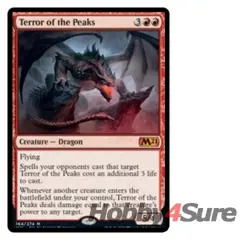 Terror Of The Peaks M/NM Magic: The Gathering MTG Core Set 2021 M21 - Image 1