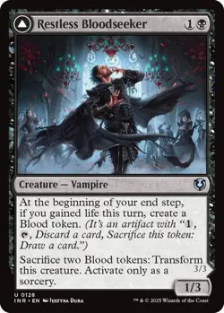 Restless Bloodseeker 128 MTG NM - Innistrad Remastered - Image 1