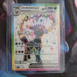 Pokemon Umbreon ex SVP176 Sv: Scarlet & Violet Promo Cards Full Art Holo Promo - Image 1