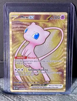 Mew ex - (Metal Card) 205/165 Sv: Scarlet & Violet 151 Pokemon TCG - Image 1