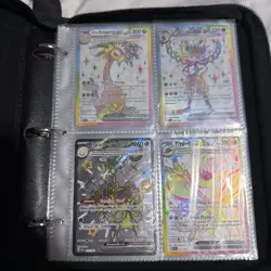 Pokemon Lot 9 Pages Binder Included (no base ) - Image 2