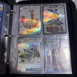 Pokemon Lot 9 Pages Binder Included (no base ) - Image 4