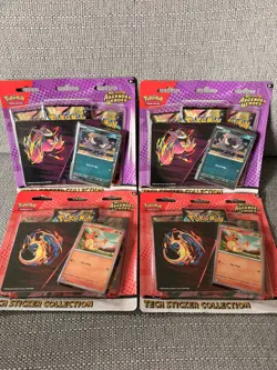 4x Pokemon Ascended Heroes Tech Sticker Collection Bundles - New & Sealed ✅🚚 - Image 1