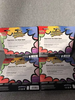 4x Pokemon Ascended Heroes Tech Sticker Collection Bundles - New & Sealed ✅🚚 - Image 4
