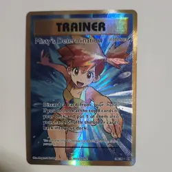 Pokemon Misty's Determination 108/108 Evolutions Ultra Rare Full Art Holo - Image 1