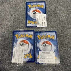 🌍 3 x Pokemon National History Museum NHM Pikachu Jumbo Promo Sealed Bundle - Image 2