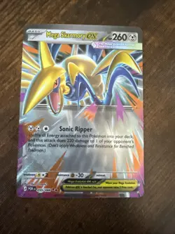 Pokemon TCG - Perfect Order - Mega Skarmory EX 055/088 - NM - English - In Hand - Image 1