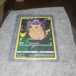 💥 FULL ART Pikachu 005/025 Pokemon 25th Anniversary Celebrations Holo Foil - Image 1