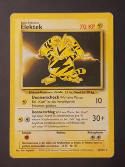 Pokemon Elekid 22/111 & Elektek 20/102│Neo Genesis 2000 & Base-Set 99│LP│ DE - Image 2