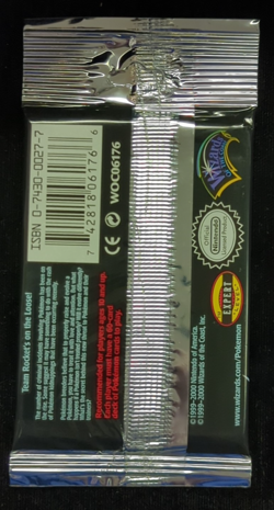 HEAVY Pokemon Team Rocket Rack Pack Foil Pack 1999-2000 20.9 Grams - Image 3