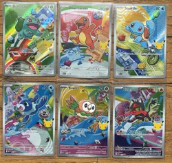 6 Pokemon 2026 First Partner Illustration Collection Series 1 Promos Charmander - Image 1