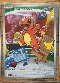 6 Pokemon 2026 First Partner Illustration Collection Series 1 Promos Charmander - Image 3