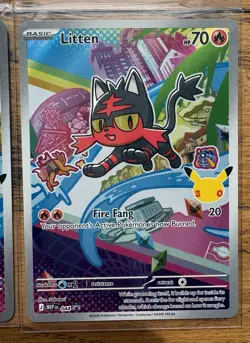 6 Pokemon 2026 First Partner Illustration Collection Series 1 Promos Charmander - Image 5