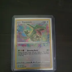 Rayquaza 138/185 (NM) - SWSH04: Vivid Voltage - Amazing Rare - Pokemon TCG - Image 1