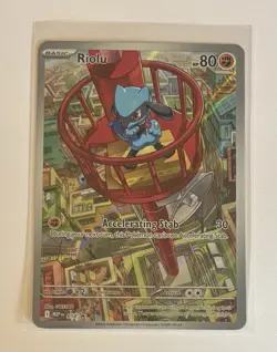 Pokemon Riolu 010 promo holo : Mega Evolution - Image 1