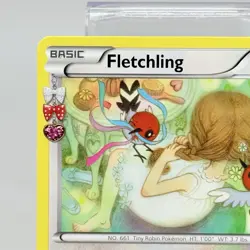 Fletchling RC25/RC32 Pokemon Generations Radiant Collection Regular LP - Image 2