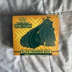 Pokemon Sword and Shield Rebel Clash Elite Trainer Box ETB Brand New Sealed - Image 2