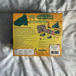 Pokemon Sword and Shield Rebel Clash Elite Trainer Box ETB Brand New Sealed - Image 3