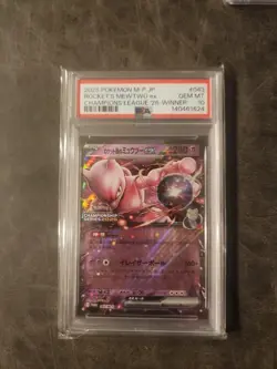 ROCKET'S MEWTWO EX #43 PSA 10 • 2025 Champions League Winner Pokemon - Image 1