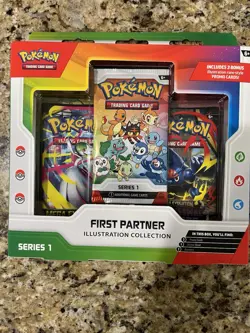Pokemon TCG First Partner Illustration Collection Series 1 New Sealed - Image 1