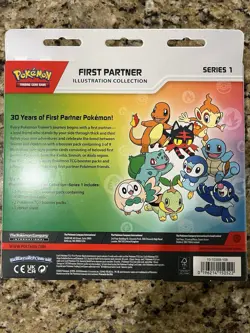 Pokemon TCG First Partner Illustration Collection Series 1 New Sealed - Image 2