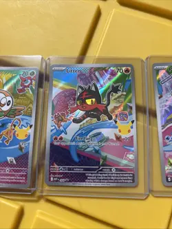 Pokemon 2026 First Partner Illustration Collection Series 1 Promos Set Alola - Image 3