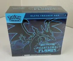 Pokemon Mega Phantasm Flames Elite Trainer Box ETB New Factory Sealed Read - Image 1