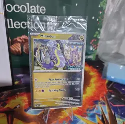 Miraidon 121/162 Pokemon Temporal Forces Stamped & Sealed BEST BUY EXCLUSIVE - Image 2