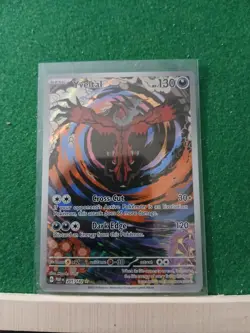 Yveltal 205/182 Paradox Rift Pokemon TCG English Illustration Rare - Image 1