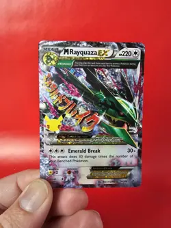POKEMON TCG MEGA M RAYQUAZA EX 76/108 HOLO NM CELEBRATIONS - Image 5