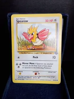 Pokemon TCG Spearow 62/64 Jungle Set English Vintage 1999 - Image 1