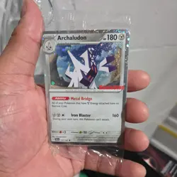 Archaludon 107/142 Stellar Crown GameStop Stamp Promo SEALED Cosmos Pokemon TCG - Image 3